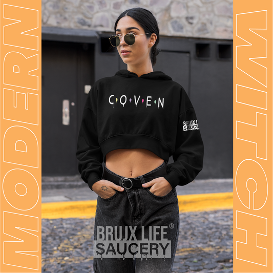 COVEN Cropped Hoodie 