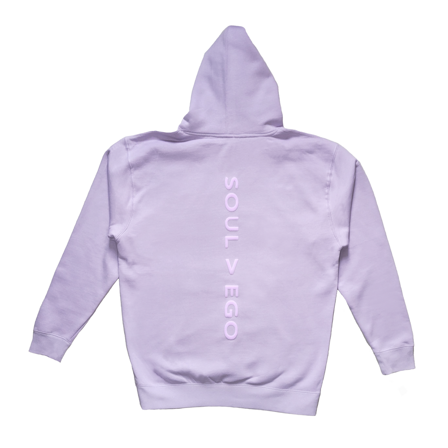 soul > ego lavender hoodie